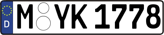 M-YK1778