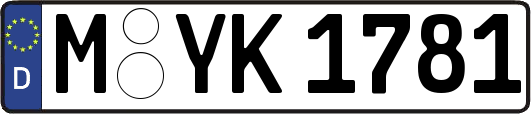 M-YK1781
