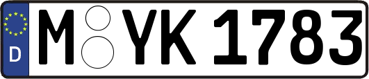M-YK1783