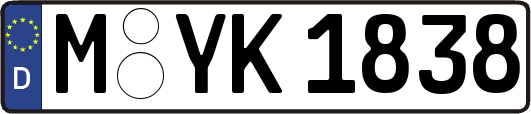 M-YK1838