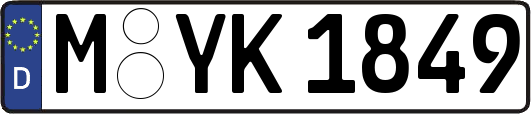 M-YK1849