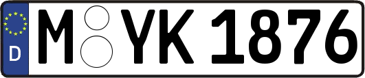 M-YK1876