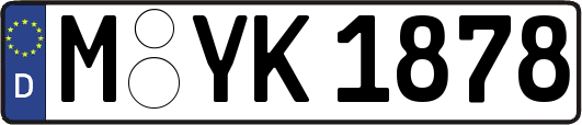 M-YK1878