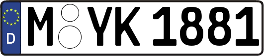 M-YK1881