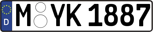 M-YK1887