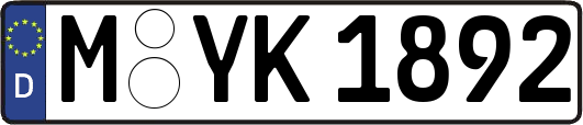 M-YK1892