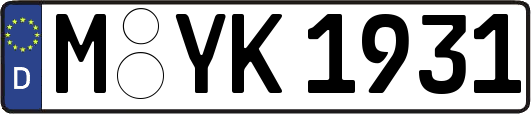 M-YK1931