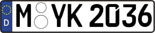 M-YK2036
