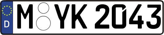 M-YK2043
