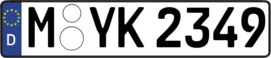 M-YK2349