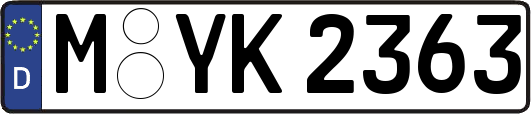 M-YK2363