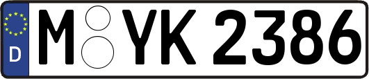 M-YK2386