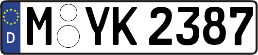 M-YK2387