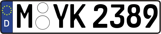 M-YK2389