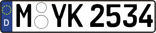 M-YK2534