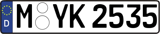 M-YK2535