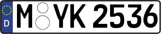 M-YK2536