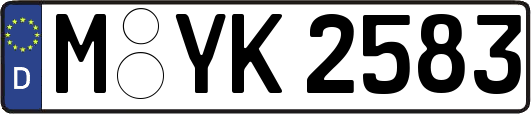 M-YK2583