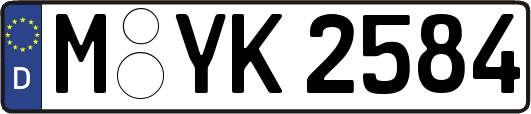 M-YK2584