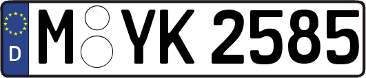 M-YK2585
