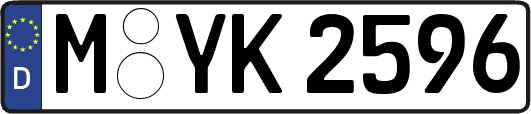 M-YK2596