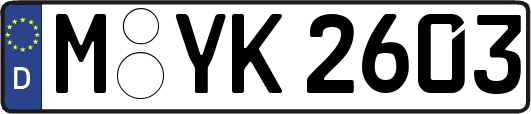 M-YK2603