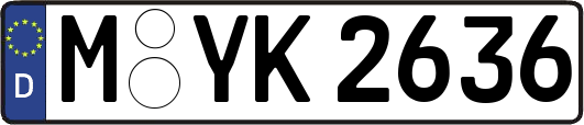 M-YK2636