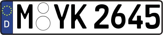 M-YK2645