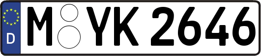 M-YK2646