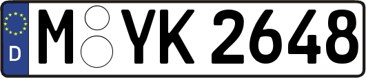M-YK2648