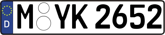 M-YK2652