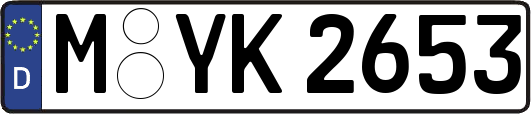 M-YK2653