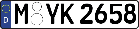 M-YK2658
