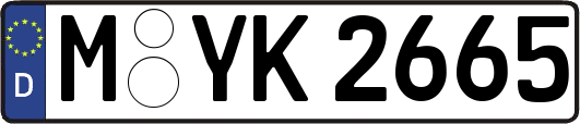 M-YK2665