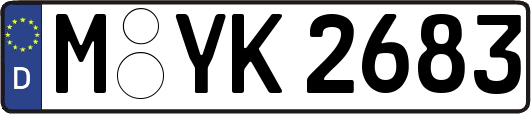 M-YK2683