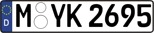 M-YK2695
