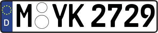 M-YK2729