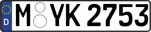 M-YK2753