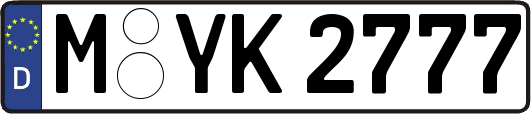 M-YK2777
