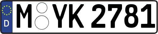 M-YK2781