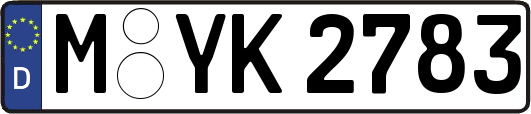 M-YK2783