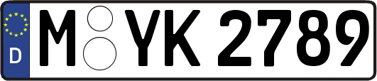 M-YK2789