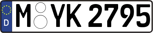 M-YK2795