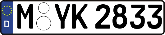 M-YK2833