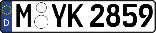 M-YK2859