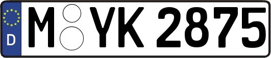 M-YK2875