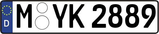 M-YK2889