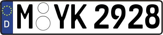 M-YK2928