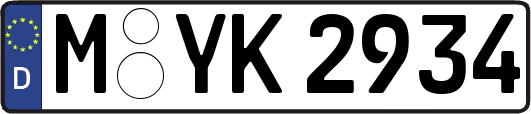 M-YK2934