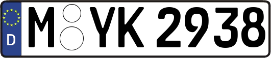 M-YK2938